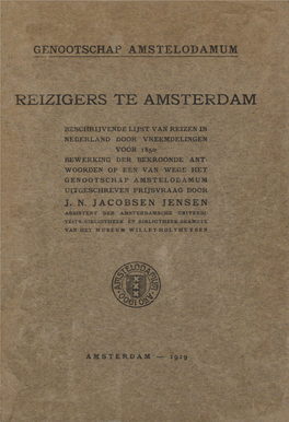 Reizigers Te Amsterdam