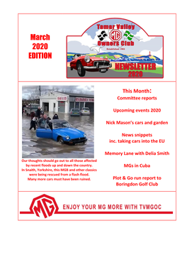 March 2020 EDITION