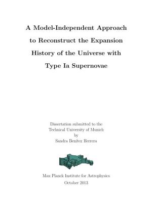 A Model-Independent Approach to Reconstruct the Expansion History of the Universe with Type Ia Supernovae