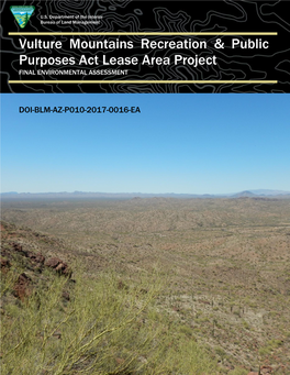 Vulture Mountains Recreation & Public Purposes Act Lease Area