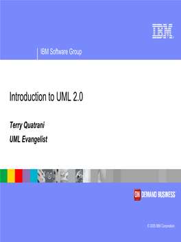 Introduction to UML 2.0