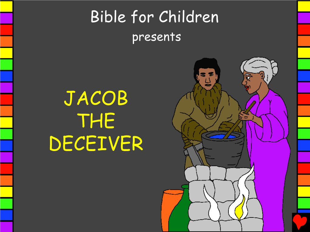 Jacob the Deceiver English