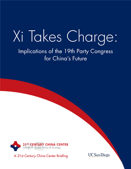 Implications of the 19Th Party Congress for China's Future