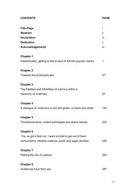 Intertextuality and Memory in Yizo Yizo