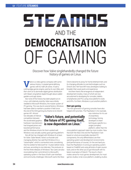 DEMOCRATISATION of GAMING Discover How Valve Singlehandedly Changed the Future History of Games on Linux