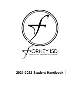 2021-2022 Forney ISD Student Handbook