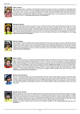 Jockey Profile