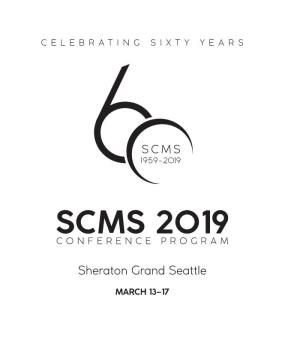 SCMS 2019 Conference Program