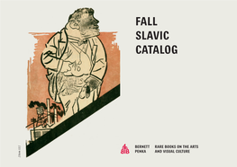 Fall Slavic Catalog