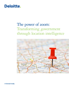 Power of Zoom: Transforming Government Through Location Intelligence