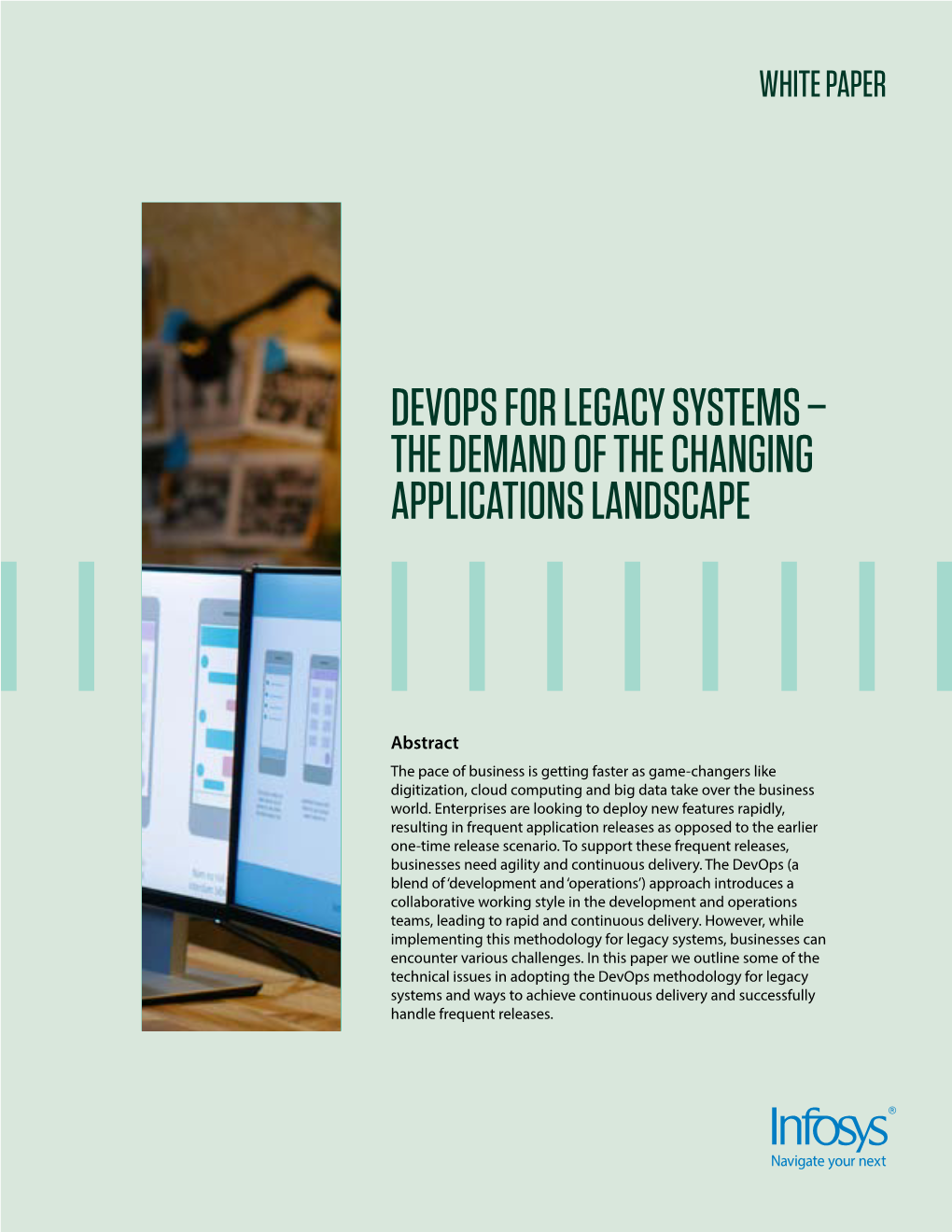 Devops for Legacy Systems – the Demand of the Changing Applications Landscape
