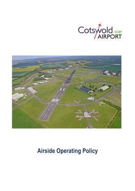 Airside Operating Policy