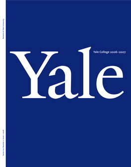 Yale College Bulletin 2006-2007