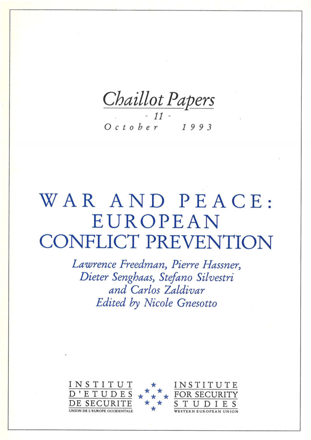 The Politics of Military Intervention Within Europe (Lawrence Freedman)