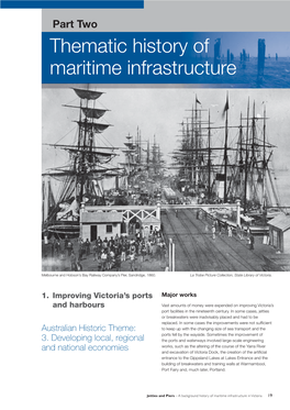 Thematic History of Maritime Infrastructure