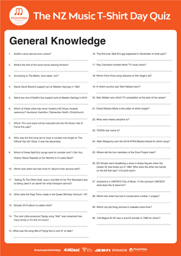 General Knowledge