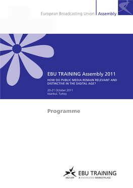 Programme Assembly