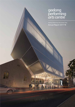 Annual Report 2017/18 Front Cover, Inside Covers and Back Cover - Ryrie Street Redevelopment