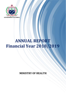 ANNUAL REPORT Financial Year 2018/2019