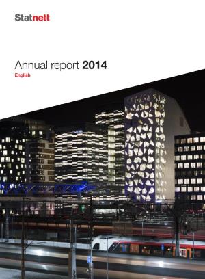 Statnett Annual Report 2014