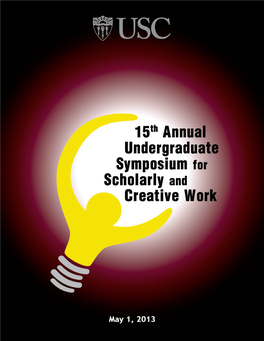 Undergraduate Symposium for Scholarly & Creative Work