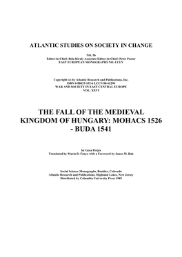 Atlantic Studies on Society in Change