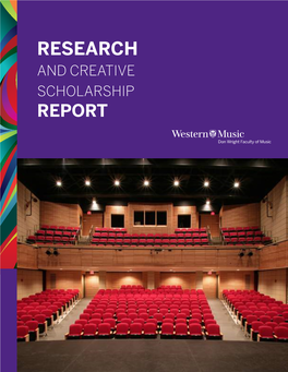 Research and Creative Scholarship Report 2 ^ Introduction 3