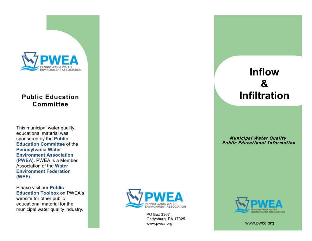 Inflow & Infiltration