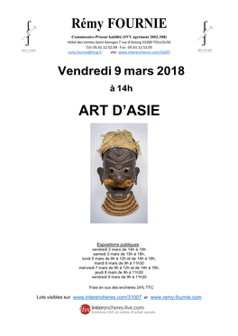 Rémy FOURNIE ART D'asie