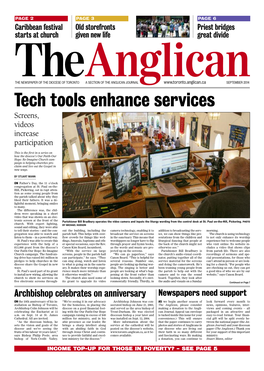 Tech Tools Enhance Services Screens, Videos Increase Participation