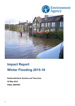 Impact Report Winter Flooding 2015-16