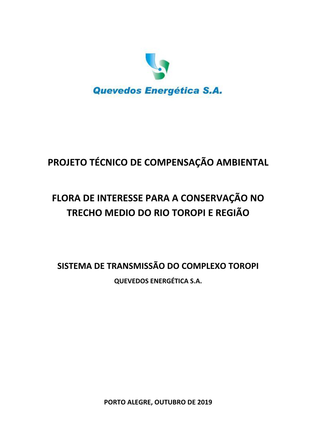 Projeto Técnico De Compensação Ambiental