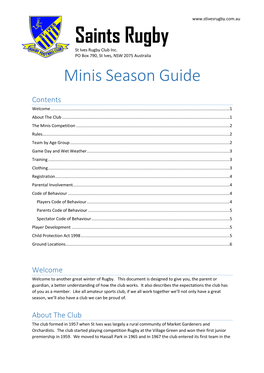 St Ives Mini Season Guide