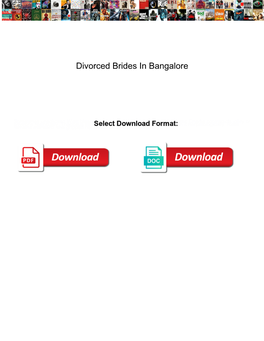 Divorced Brides in Bangalore