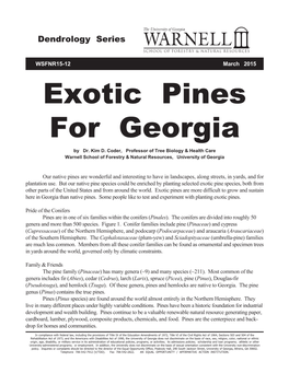 Exotic Pines for Georgia 15-12.Pmd