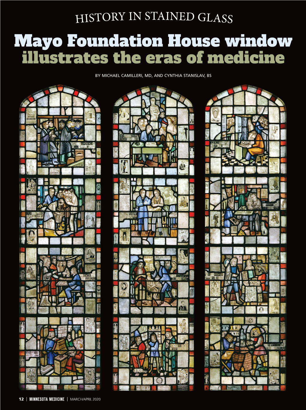 Mayo Foundation House Window Illustrates The Eras Of Medicine Docslib