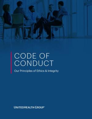 Code of Conduct: Our Principles of Ethics & Integrity