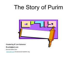 The Story of Purim