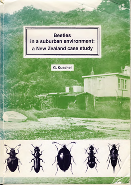 Beetles in a Suburban Environment: a New Zealand Case Study. The