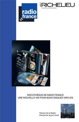 Discothèque De Radio France Une Nouvelle Vie Pour 8000 Disques Vinyles
