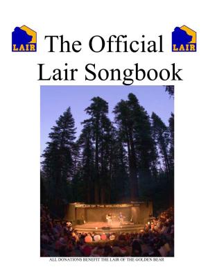 The Official Lair Songbook