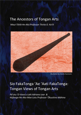 The Ancestors of Tongan Arts Sio Fakatonga