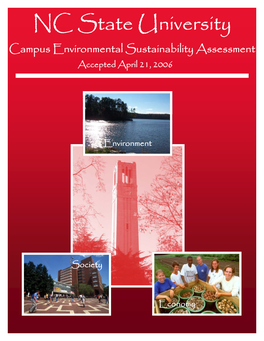 Campus Environmental Sustainability Assessment Accepted April 21, 2006