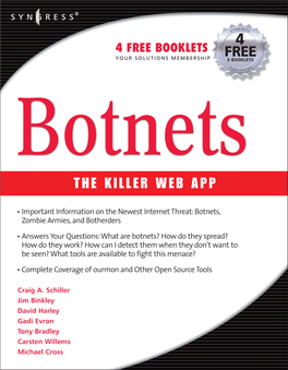 Botnets the KILLER WEB APP
