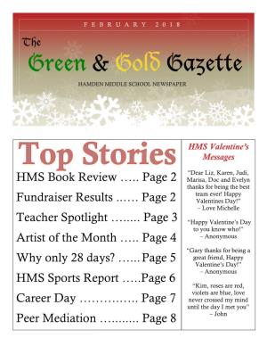 Green & Gold Gazette
