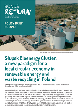 Słupsk Bioenergy Cluster: a New Paradigm for a Local Circular Economy in Renewable Energy and Waste Recycling in Poland