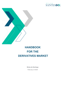 Handbook for the Derivatives Market