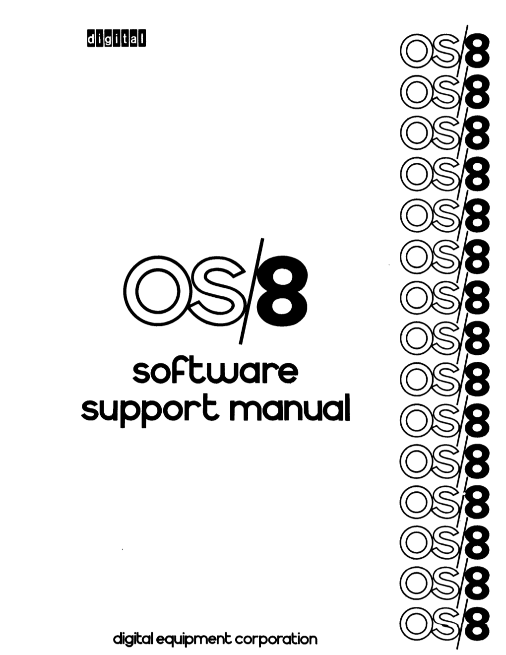 OS/8 Software Support Manual (Version 3)