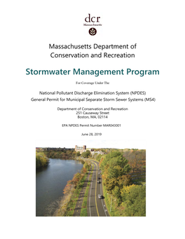 Stormwater Management Program