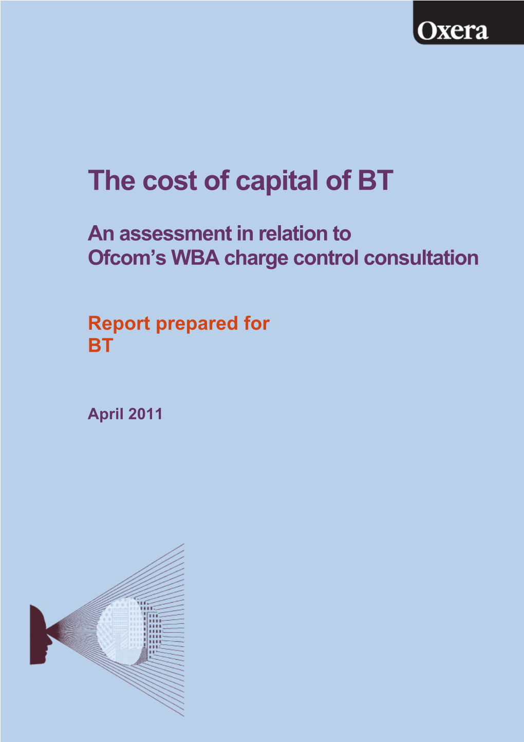 The Cost of Capital of BT